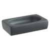 Habitat Poli Grey Polyresin Soap Dish
