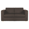 Habitat Porto Brown Leather 2 Seater Sofa