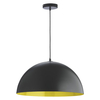 Habitat Samuel Metal Ceiling Light Black And Yellow