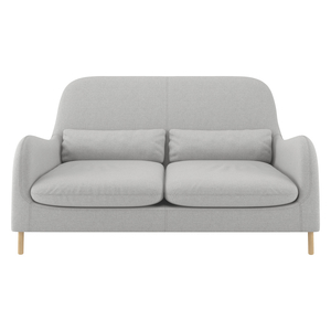 Habitat Smithfield Grey Wool 2 Seater Sofa