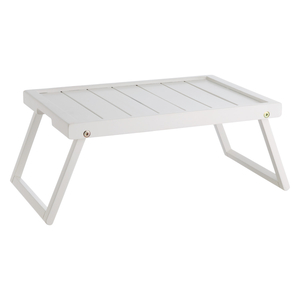 Habitat Tiffany White Wooden Folding Breakfast Tray