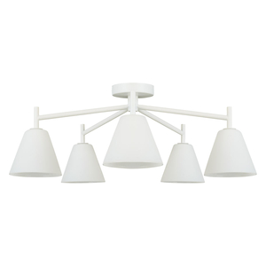 Hallam 5 Light Ceiling Light White