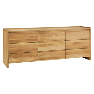 Hamilton Oak Sideboard With 2 Doors And 3 Drawers