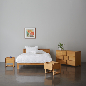 Hana Ii 150Cm King Bed,  Coen Mattress,  Chest And 2 Bedsides