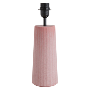 Heather Lilac Textured Ceramic Table Lamp Base