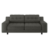 Hendricks Charcoal Grey Fabric 2 Seater