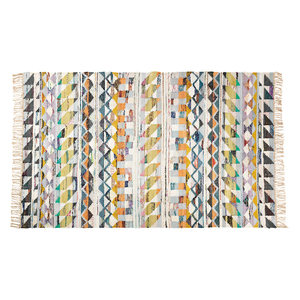 Holly Multi-Coloured Flatweave Recycled Cotton Rug 140 X 200Cm