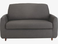 Italian chambray fabric compact sofa