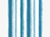 Kingfisher blue stripe patterned wallpaper