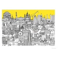 London Jungle 50 X 70Cm Print By Lizzie Prestt