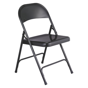 Macadam Metal Black Folding Chair