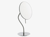 Magnifying mirror on bendy stand