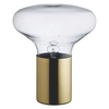Marlowe Bubble Glass And Metal Touch Table Lamp