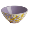 Martina Purple And Yellow Splatter Pinch Pots D9Cm