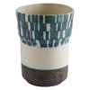 Matrix Multi-Coloured 3 Tier Stoneware Vase
