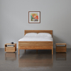 Max 135Cm Double Bed,  Coen Mattress And 2 Bedside Tables
