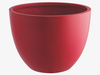 Medium pink fibreglass planter