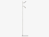Metal LED floor lamp