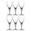 Michelangelo Set Of 6 Clear White Wine Glasses 22.5Cl