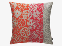 Multi-coloured floral cushion 45 x 45cm