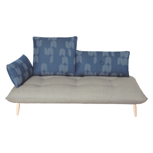 Naoko Patterned Left-Arm 3 Seater Sofa