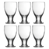 Napoli Set Of 6 Clear Wine Glasses 25Cl