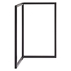 Nic Small black steel trestle