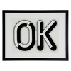 Ok Print With Frame Ok 60 X 80 Cm