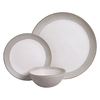 Olivia Eggshell White 12 Piece Dinner Set