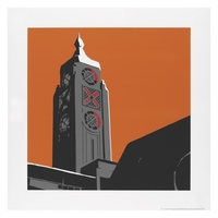 Oxo Tower Print 50 X 50Cm Print By Jayson Lilley