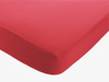 Pink double fitted sheet