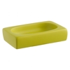 Poli Yellow polyresin soap dish