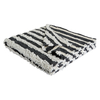 Popcorn Charcoal Grey And Cream Textured Throw 150 X 200Cm