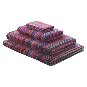Shadi Bright Multi-Coloured Stripe Bath Sheet