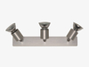 Silver 3 spotlight bar