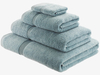 Sky blue bath sheet