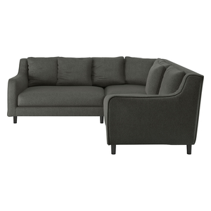 Swift Charcoal Grey Fabric Reversible Corner Sofa