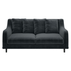 Swift Dark Grey Velvet 2 Seater