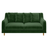 Swift Green Velvet 2 Seater