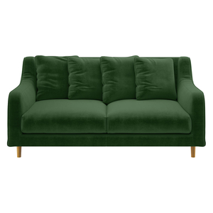 Swift Green Velvet 2 Seater
