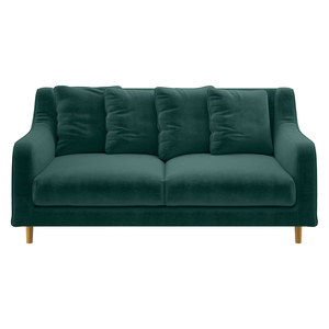 Swift Green Velvet 2 Seater