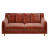 Swift Orange Velvet 2 Seater