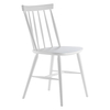 Talia White Spindle Back Dining Chair