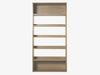 Tall wide bookcase H224cm