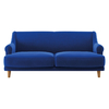 Townsend Cobalt Blue Velvet 2 Seater Sofa