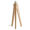 Tripod Base Ash Wooden Tripod Table Lamp