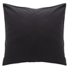 Washed Charcoal Grey Charcoal Grey Stonewashed Square Pair Of Pillowcases