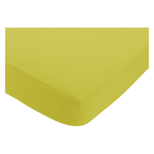 Washed Chartreuse Chartreuse Yellow Stonewashed King Size Fitted Sheet