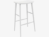 White bar stool H78cm