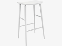White bar stool H78cm